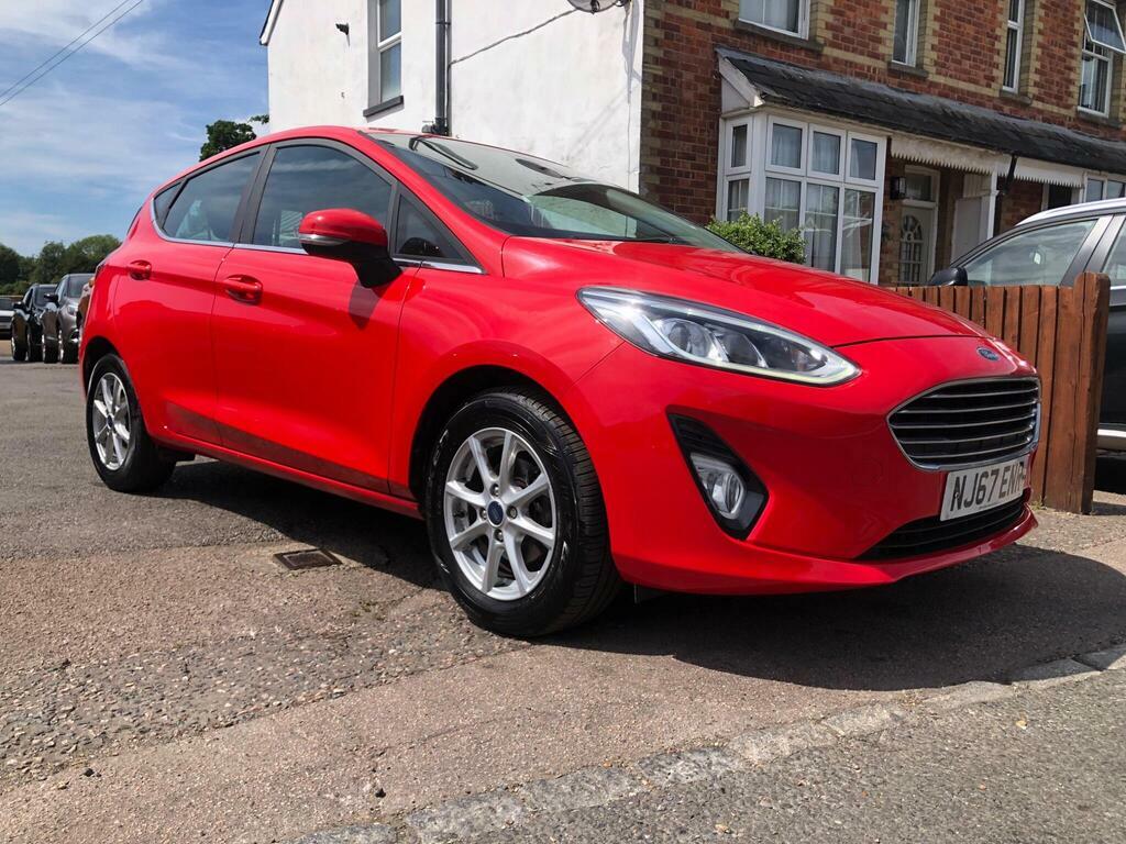 Ford Fiesta 1.0T Ecoboost Zetec Euro 6 S S Red