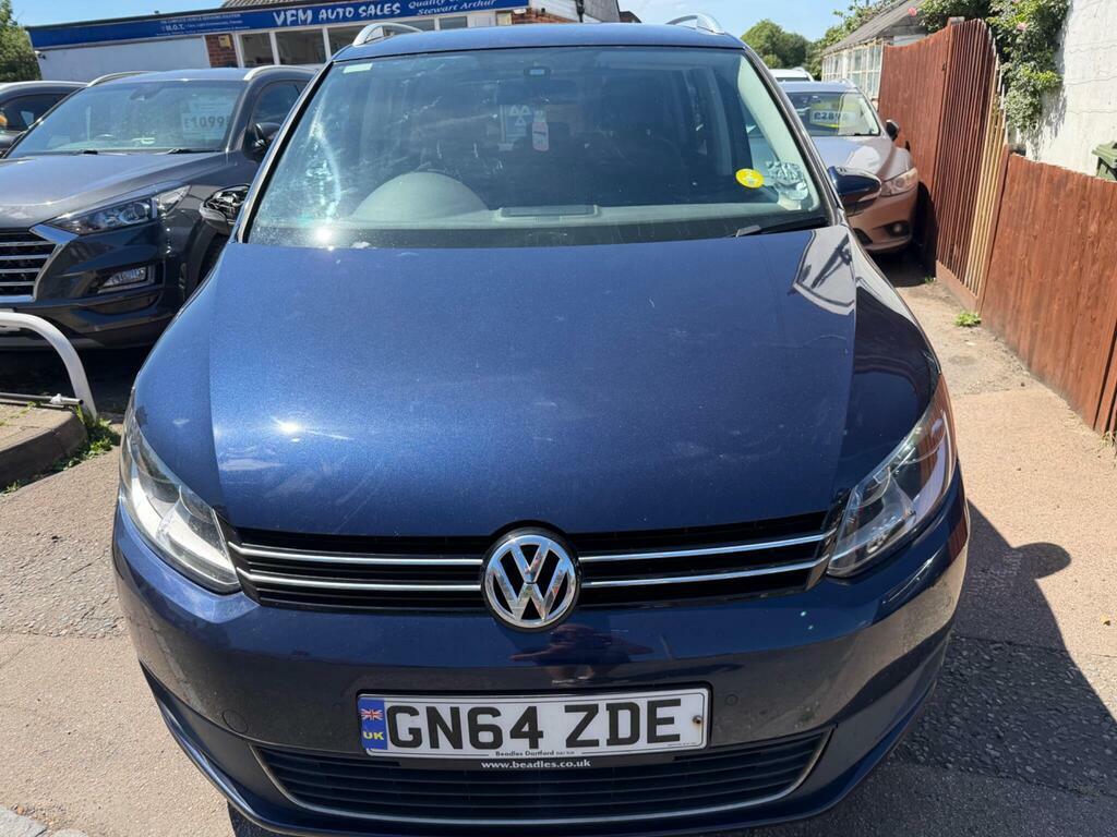 Volkswagen Touran 1.6 Tdi Se Euro 5 Blue #3