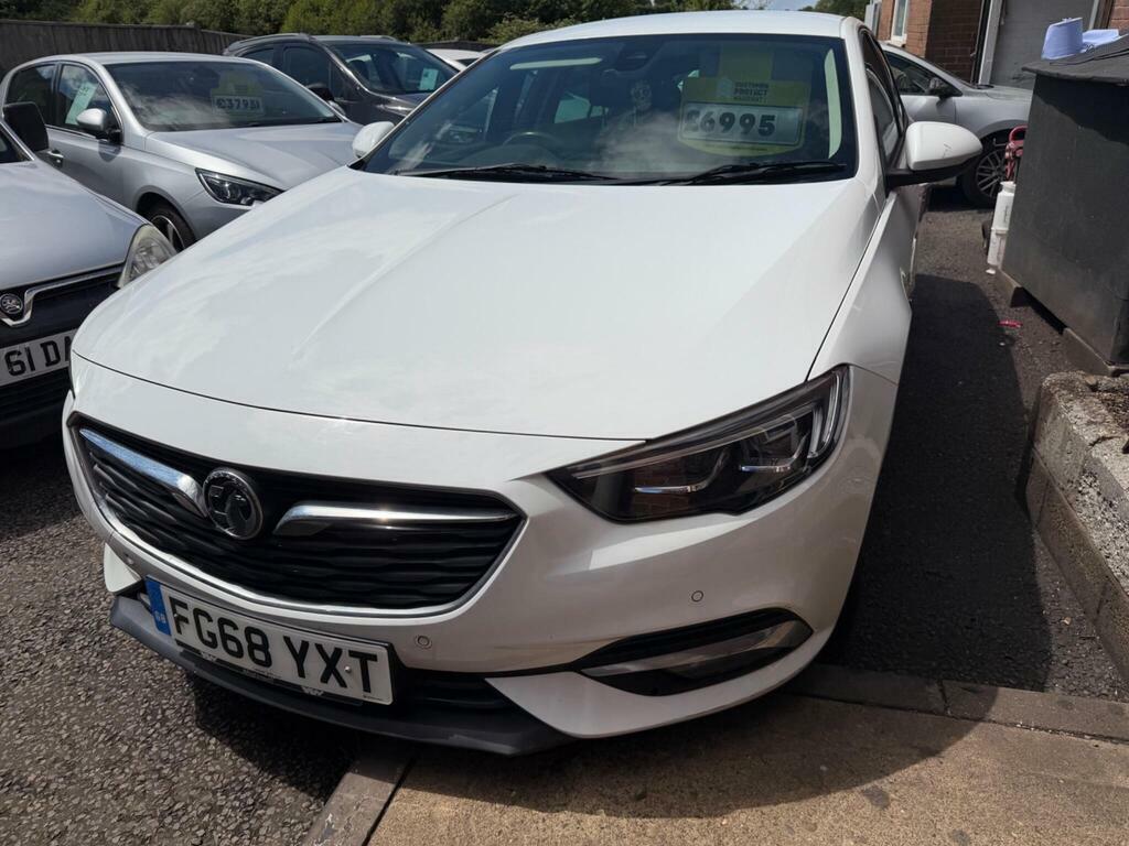 Vauxhall Insignia 1.6 Turbo D Ecotec Elite Nav Grand Sport Euro 6 S White #3
