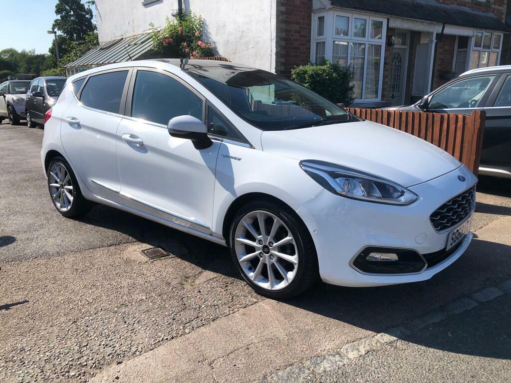 Ford Fiesta 1.0T Ecoboost Vignale Euro 6 S S SG68ELV White #3