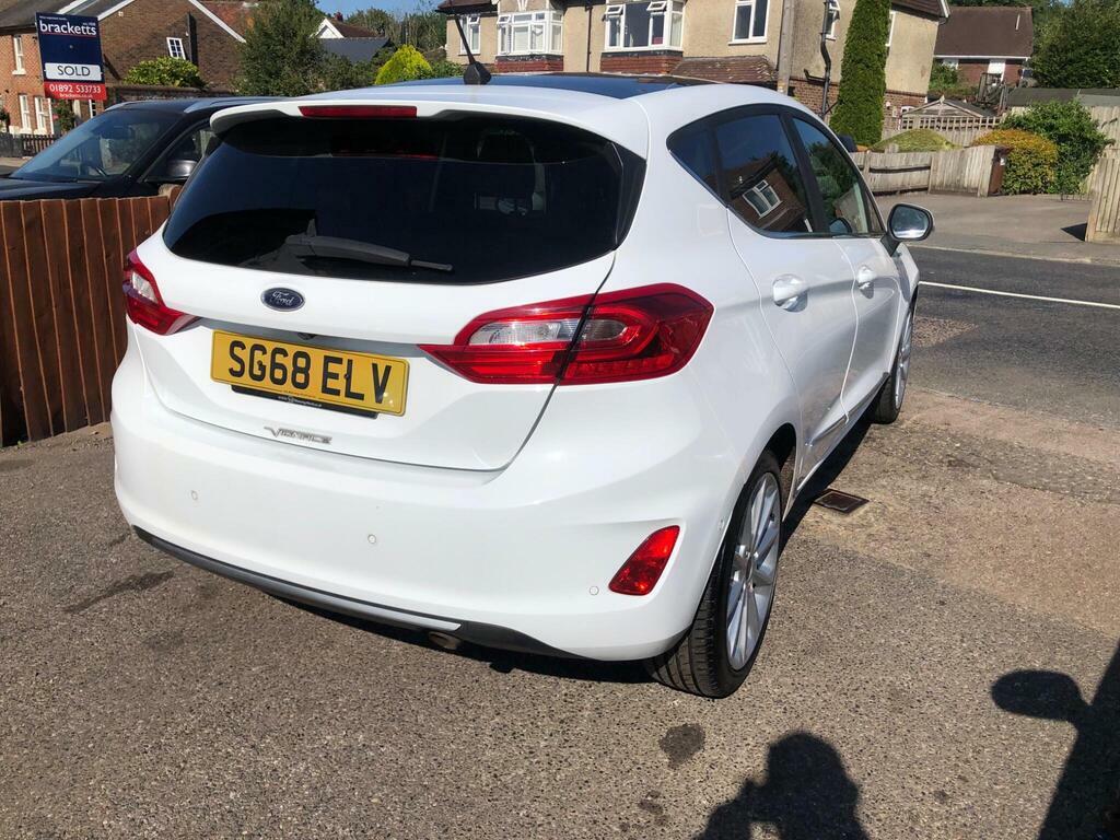 Ford Fiesta 1.0T Ecoboost Vignale Euro 6 S S SG68ELV White #6