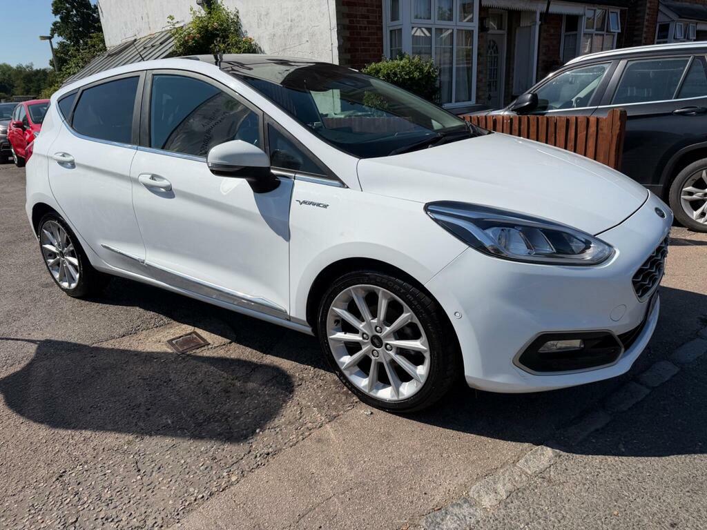 Ford Fiesta 1.0T Ecoboost Vignale Euro 6 S S White