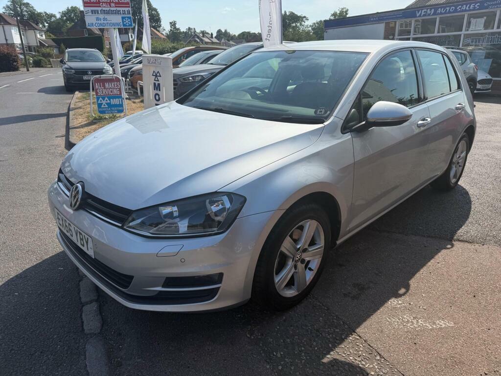 Volkswagen Golf 1.4 Tsi Bluemotion Tech Match Edition Dsg Euro 6 EX66YBY Silver #4