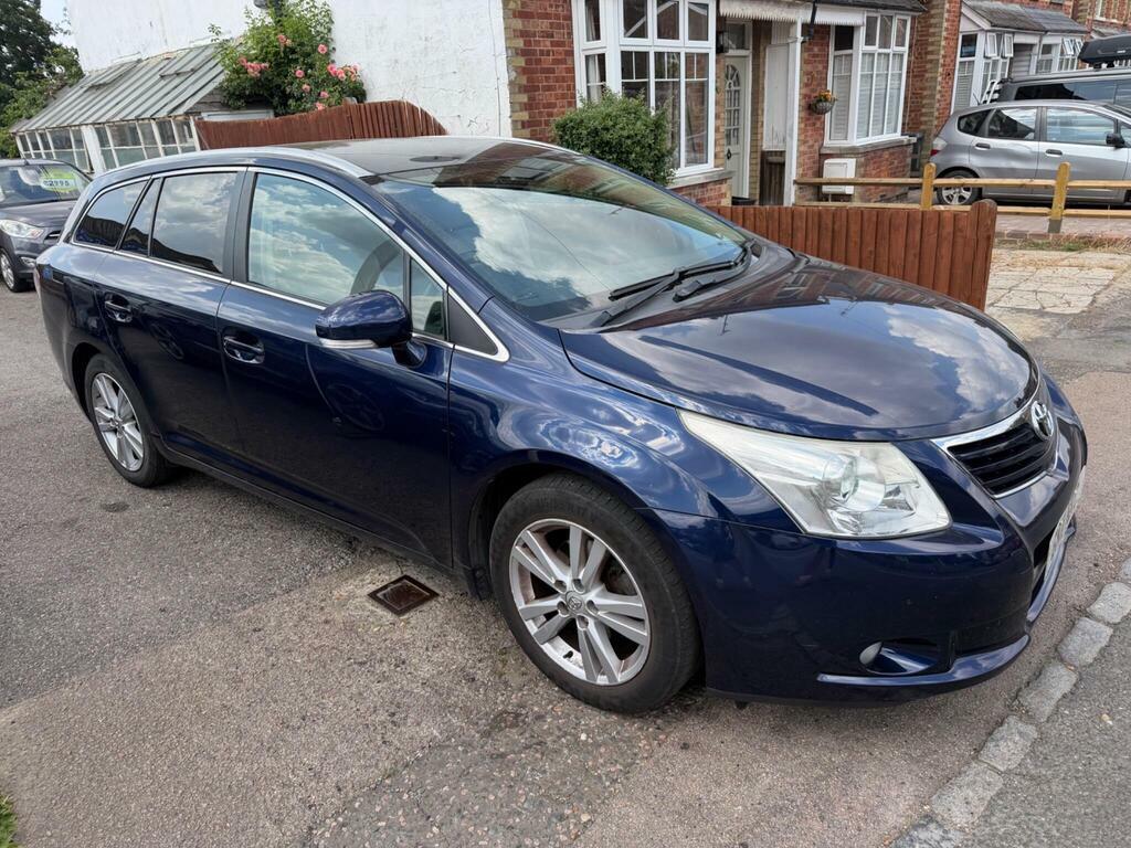 Toyota Avensis 2.0 D-4d T4 Tourer Euro 5 Blue #4