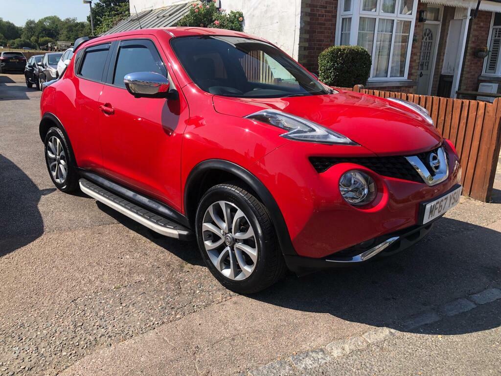 Nissan Juke 1.6 Dig-t Tekna Xtron 4Wd Euro 6 MF67YSU Red #3