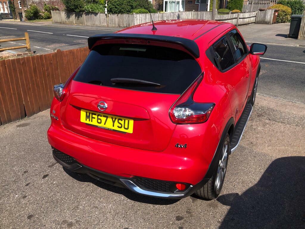 Nissan Juke 1.6 Dig-t Tekna Xtron 4Wd Euro 6 MF67YSU Red #5