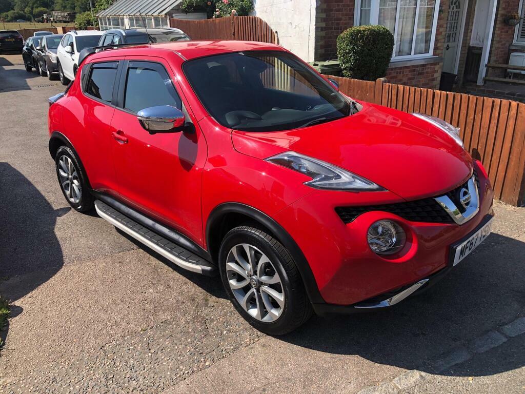 Nissan Juke 1.6 Dig-t Tekna Xtron 4Wd Euro 6 MF67YSU Red #2