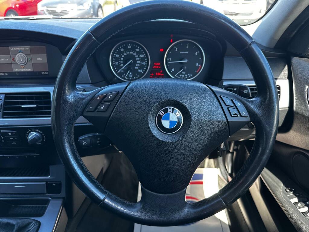 BMW 5 Series 3.0 535D M Sport Euro 4 Silver #41