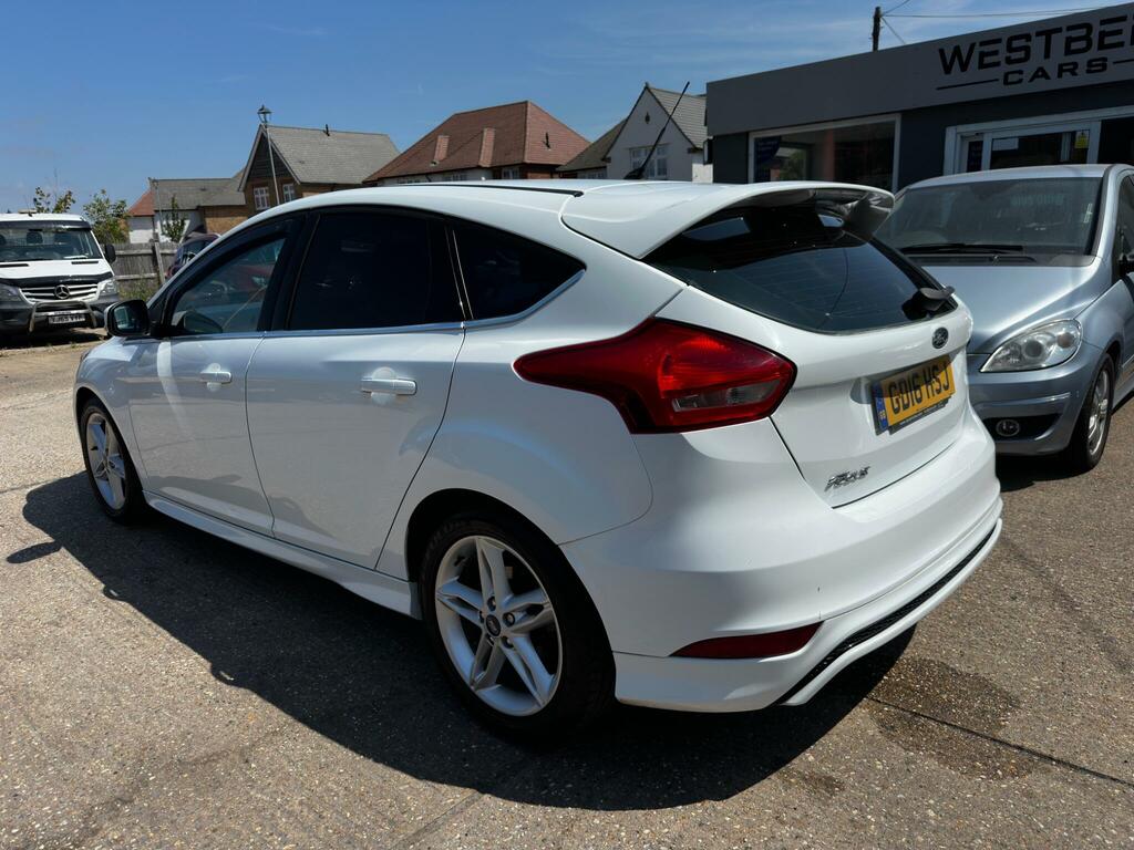 Ford Focus Zetec S White #3