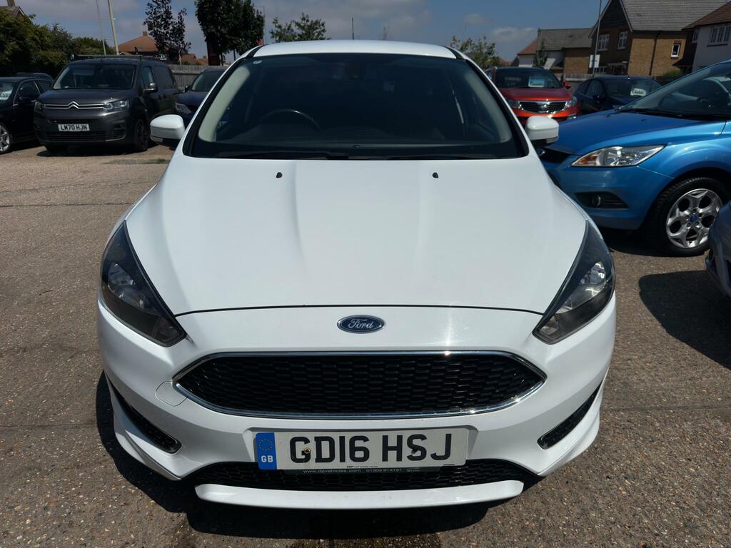 Ford Focus Zetec S White #2