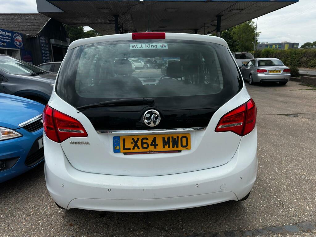 Vauxhall Meriva Tech Line White #6