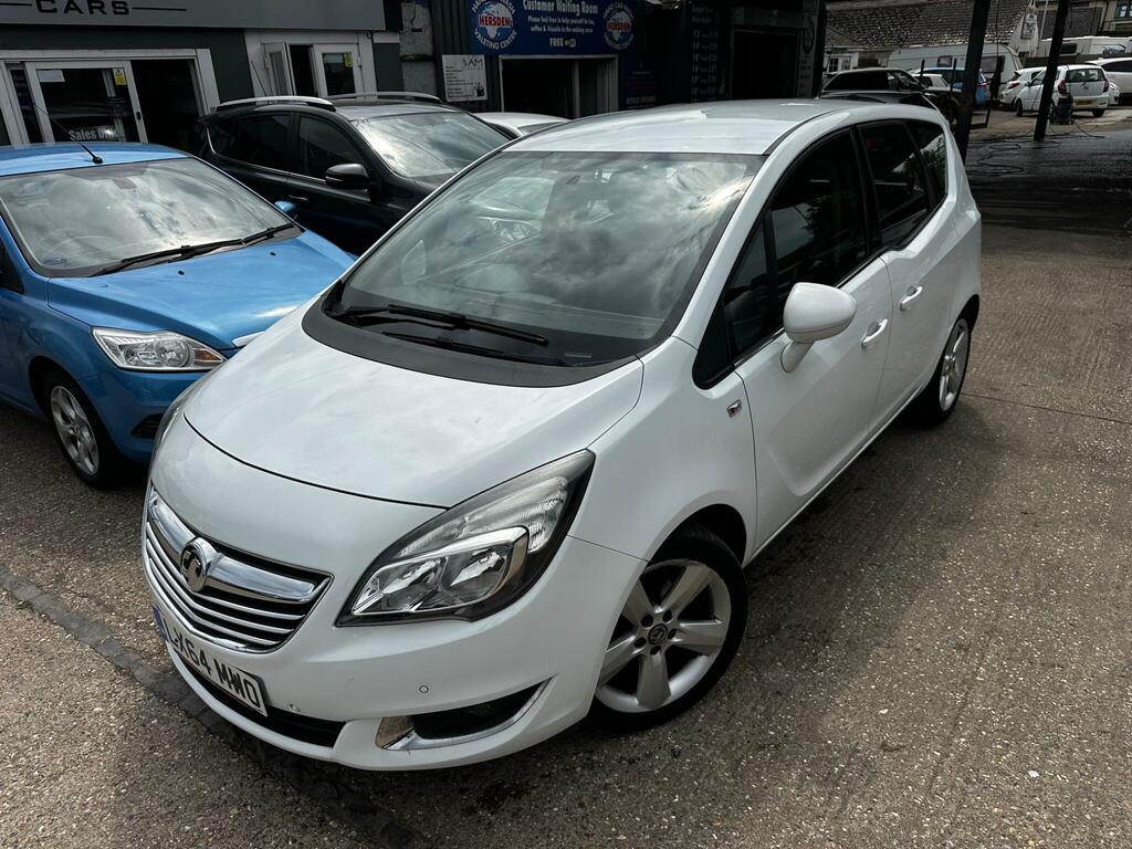 Vauxhall Meriva Tech Line White #5