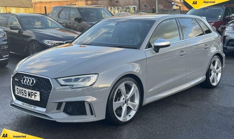 Audi RS3 2.5 Tfsi Sportback S Tronic Quattro Euro 6 Ss 5 Grey