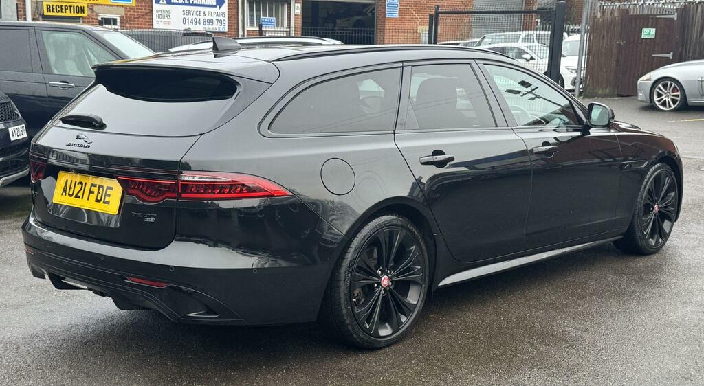 Jaguar XF 2.0 D200 Mhev R-dynamic Hse Black Sportbrake D AU21FDE Black #5