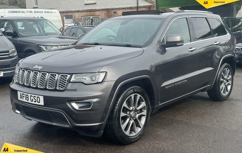 Jeep Grand Cherokee 3.0 V6 Crd Overland 4Wd Euro 6 Ss Grey