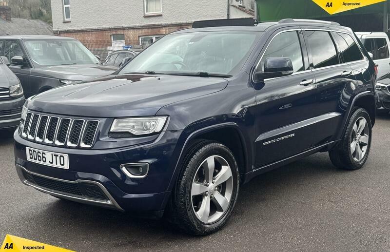 Jeep Grand Cherokee 3.0 V6 Crd Overland Suv 4Wd Euro 6 Blue