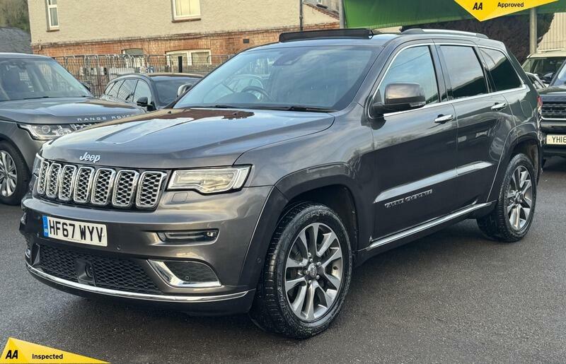 Jeep Grand Cherokee 3.0 V6 Crd Summit 4Wd Euro 6 Ss Grey