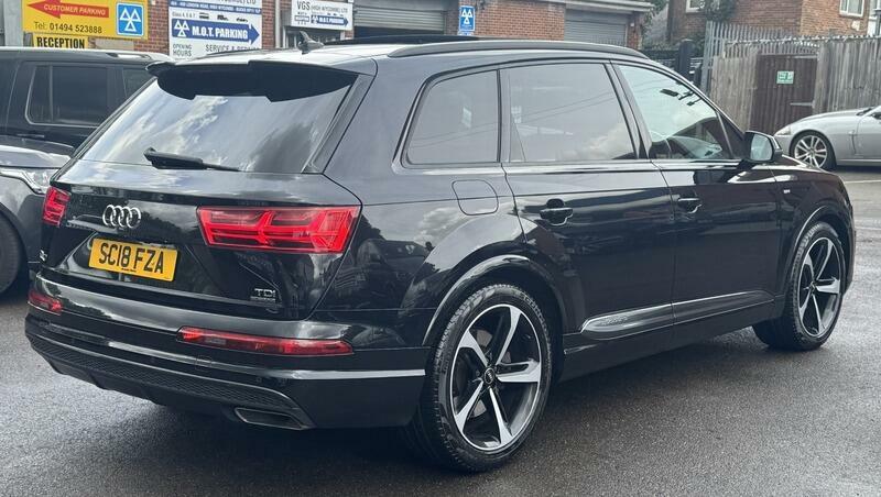 Audi Q7 3.0 Tdi V6 Black Edition Tiptronic Quattro Euro 6 Black #5