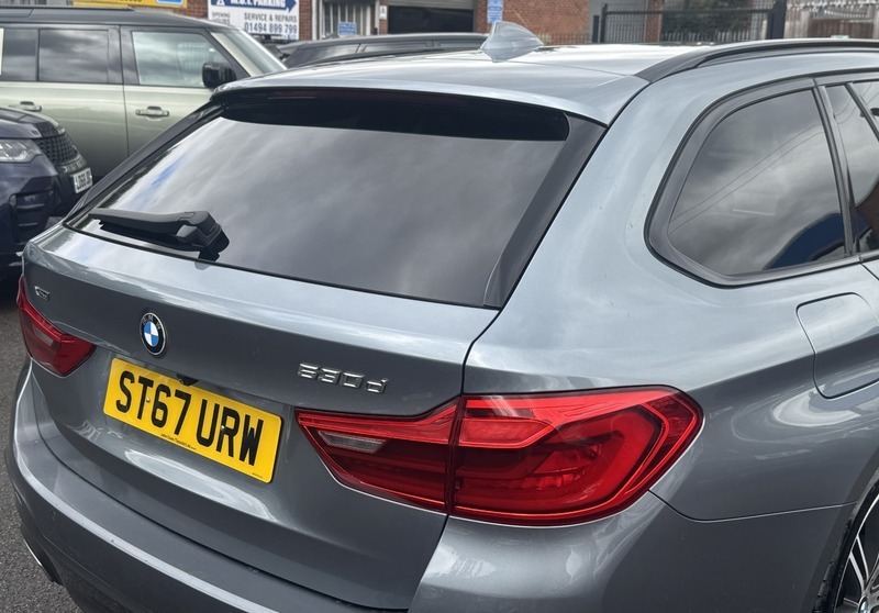 BMW 5 Series Saloon 2.0 530E M Sport Iperformance Saloon 2018 Black #13