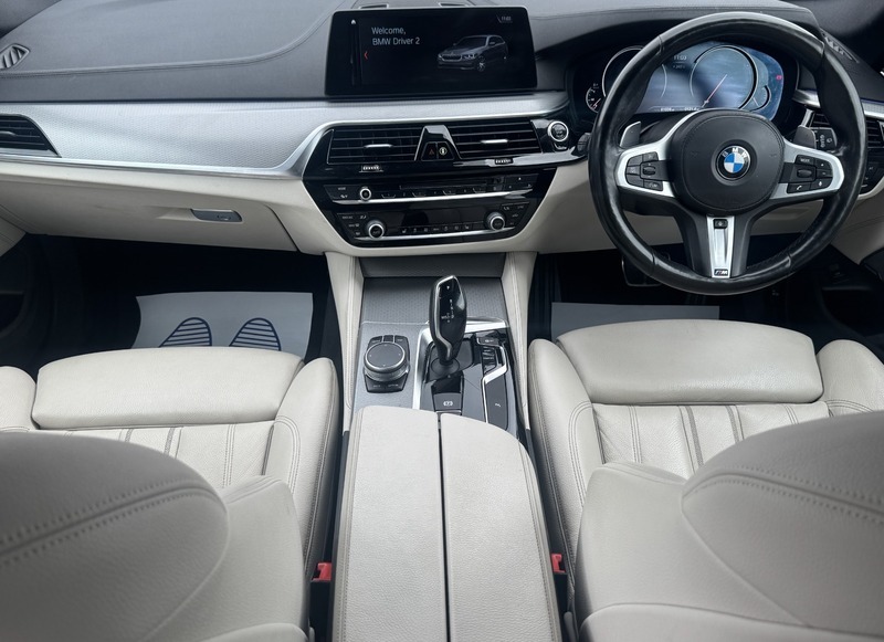 BMW 5 Series Saloon 2.0 530E M Sport Iperformance Saloon 2018 Black #33