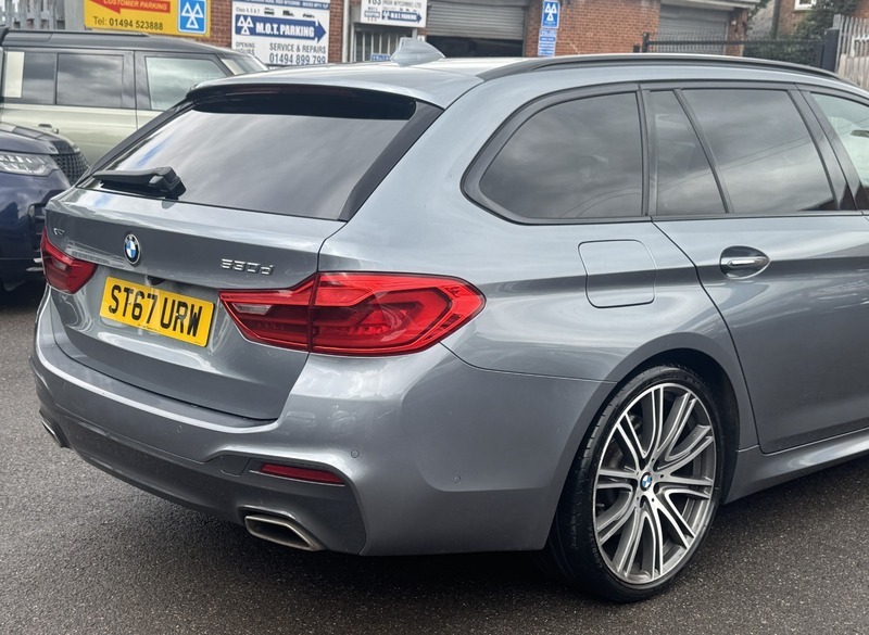 BMW 5 Series Saloon 2.0 530E M Sport Iperformance Saloon 2018 Black #12
