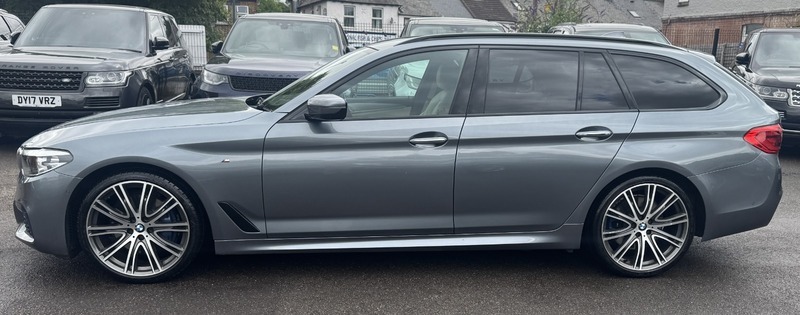 BMW 5 Series 3.0 530D M Sport Blue #2