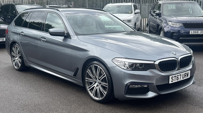 BMW 5 Series Saloon 2.0 530E M Sport Iperformance Saloon 2018 Black #7