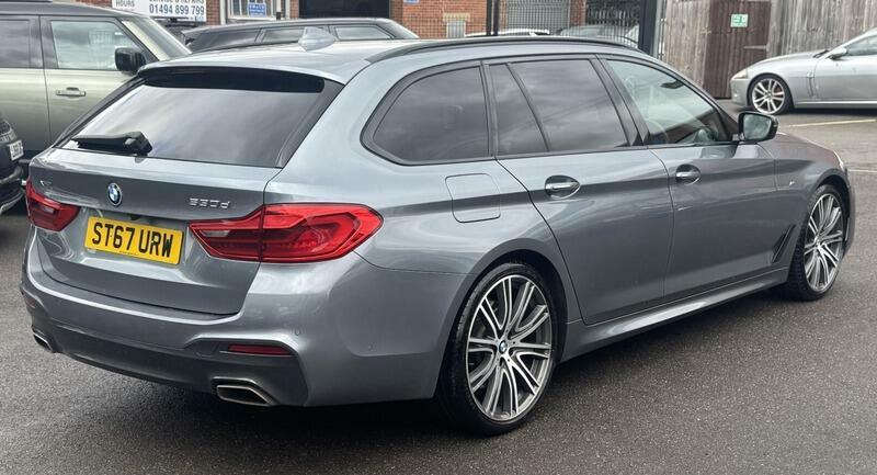 BMW 5 Series 3.0 530D M Sport Touring Xdrive Euro 6 Ss ST67URW Blue #5