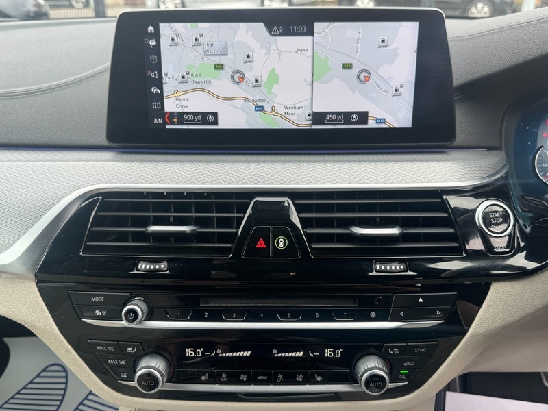 BMW 5 Series Saloon 2.0 530E M Sport Iperformance Saloon 2018 Black #35