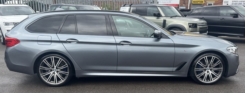 BMW 5 Series 3.0 530D M Sport Blue #6