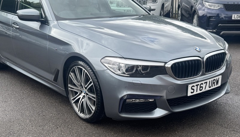 BMW 5 Series Saloon 2.0 530E M Sport Iperformance Saloon 2018 Black #9