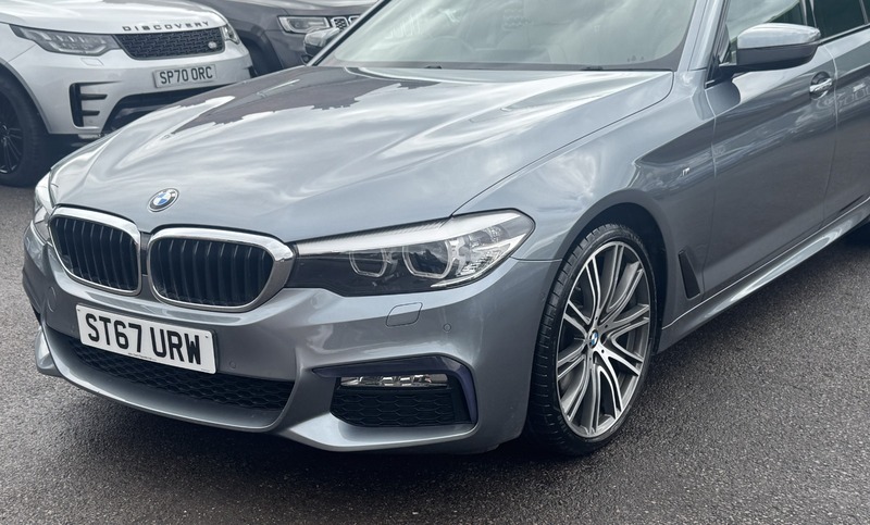BMW 5 Series Saloon 2.0 530E M Sport Iperformance Saloon 2018 Black #10