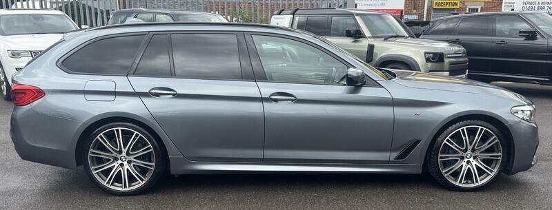 BMW 5 Series 3.0 530D M Sport Touring Xdrive Euro 6 Ss ST67URW Blue #6
