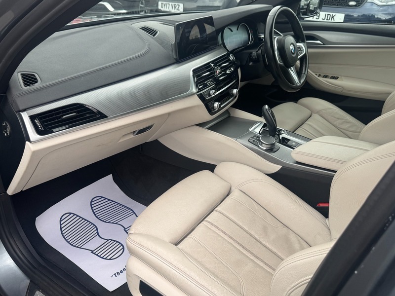 BMW 5 Series Saloon 2.0 530E M Sport Iperformance Saloon 2018 Black #23