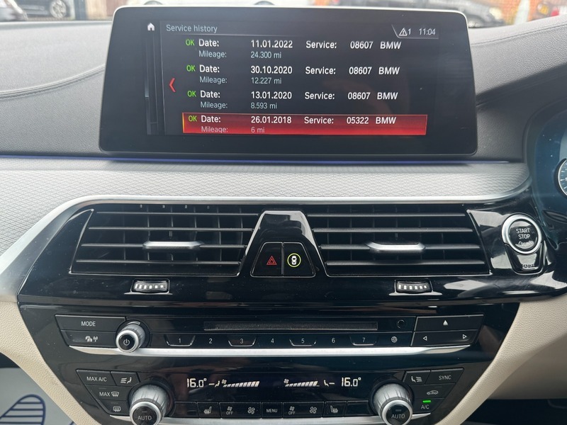 BMW 5 Series Saloon 2.0 530E M Sport Iperformance Saloon 2018 Black #39
