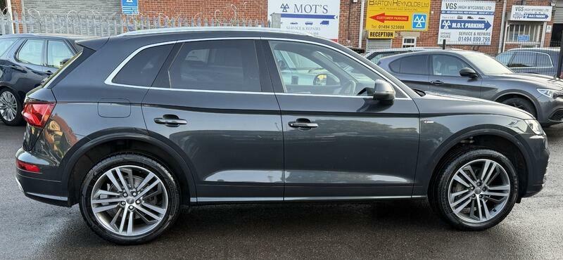 Audi Q5 2.0 Tfsi S Line S Tronic Quattro Euro 6 Ss FG17AXB Grey #6