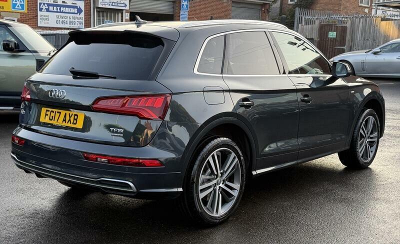 Audi Q5 2.0 Tfsi S Line S Tronic Quattro Euro 6 Ss FG17AXB Grey #5