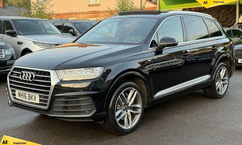 Audi Q7 3.0 Tdi V6 S Line Tiptronic Quattro Euro 6 Ss 5 Black