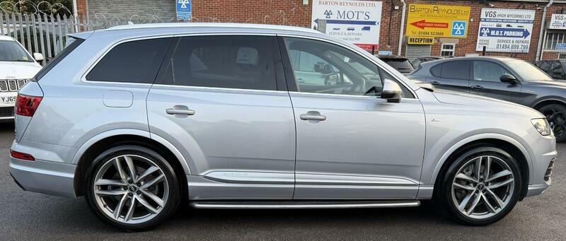 Audi Q7 3.0 Tdi V6 50 S Line Tiptronic Quattro Euro 6 Ss Silver #6