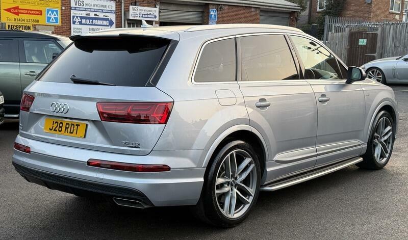 Audi Q7 3.0 Tdi V6 50 S Line Tiptronic Quattro Euro 6 Ss Silver #5