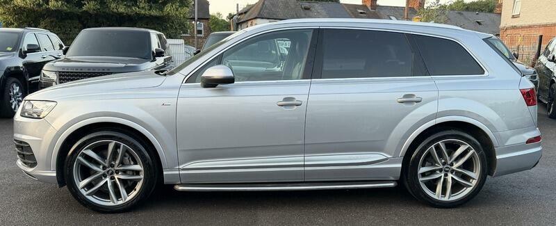 Audi Q7 3.0 Tdi V6 50 S Line Tiptronic Quattro Euro 6 Ss Silver #2
