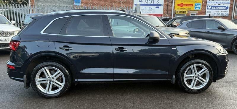 Audi Q5 2.0 Tdi S Line S Tronic Quattro Euro 6 Ss Blue #6