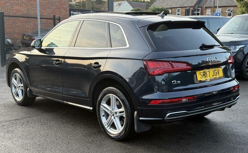 Audi Q5 2.0 Tdi S Line S Tronic Quattro Euro 6 Ss Blue #3