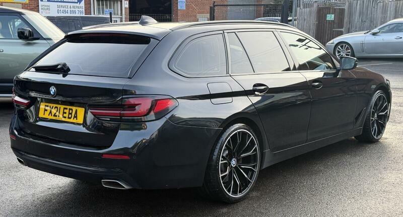 BMW 5 Series 3.0 530D Mht Se Touring Steptronic Xdrive Euro 6 Black #5