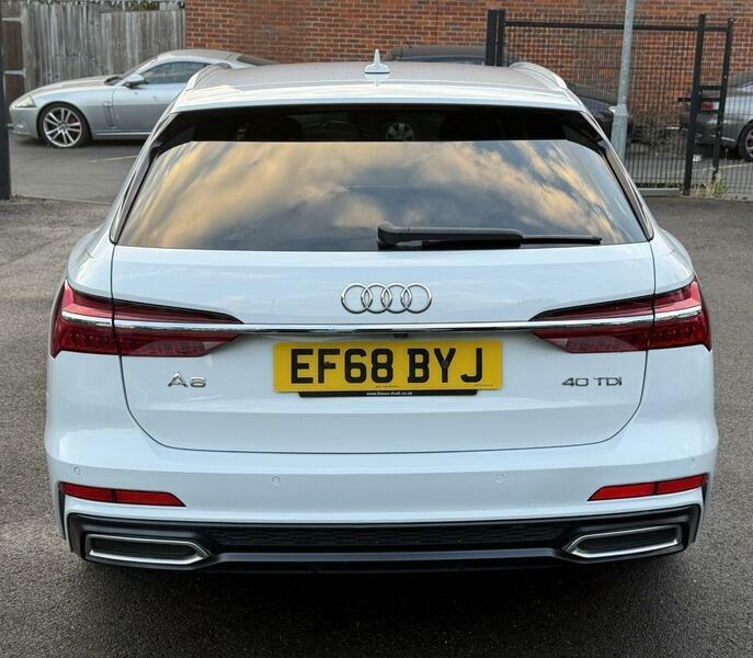 Audi A6 Avant 2.0 Tdi 40 S Line S Tronic Euro 6 Ss White #4