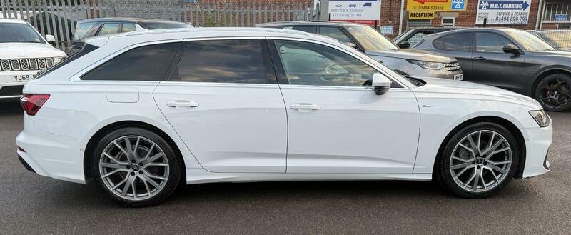 Audi A6 Avant 2.0 Tdi 40 S Line S Tronic Euro 6 Ss White #6