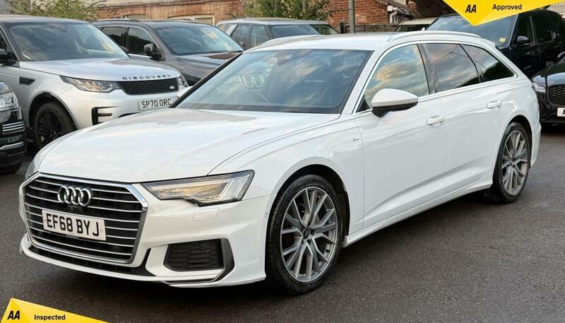 Audi A6 Avant 2.0 Tdi 40 S Line S Tronic Euro 6 Ss White