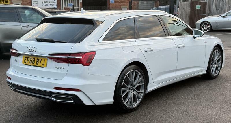 Audi A6 Avant 2.0 Tdi 40 S Line S Tronic Euro 6 Ss White #5