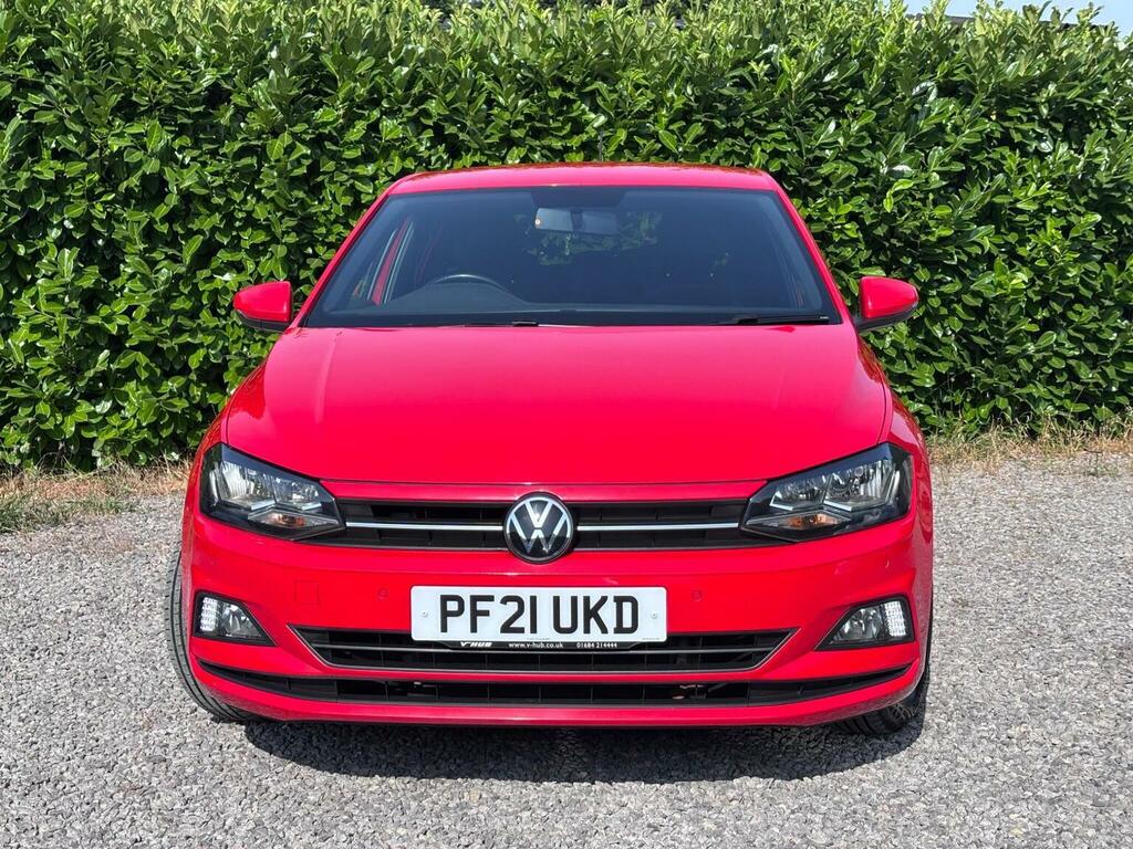 Volkswagen Polo Hatchback 1.0 Tsi Match Euro 6 Ss 202121 PF21UKD Red #3
