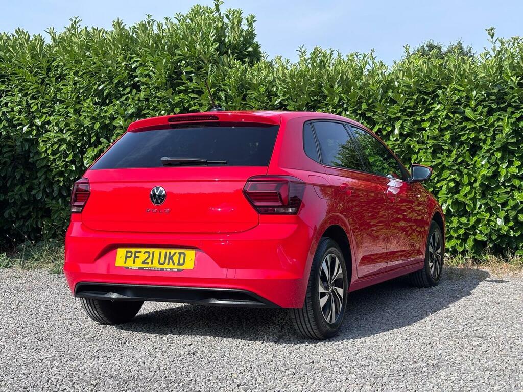 Volkswagen Polo Hatchback 1.0 Tsi Match Euro 6 Ss 202121 PF21UKD Red #6